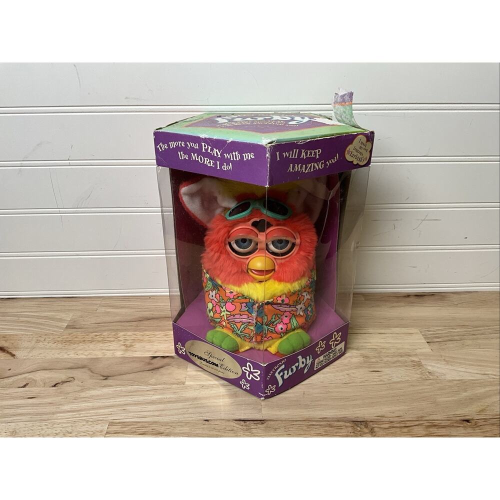 VTG Tropical Beach Furby Tiger 70-897 Toys"R"Us Exclusive Special Edition SEALED